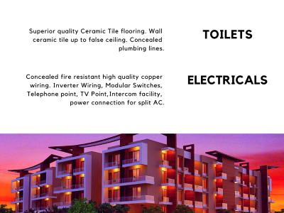 Image of 1650 Sq.ft 3 BHK Apartment / Flat for sale in Nexus Golden Sands, VIP Colony, Raipur for Rs. 6765000