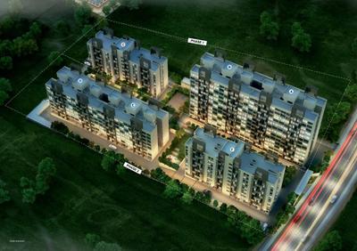 Image of 540 Sq.ft 1 BHK Apartment / Flat for sale in Kohinoor Tinsel County Phase II, Hinjawadi Phase 3, Pune for Rs. 4700000