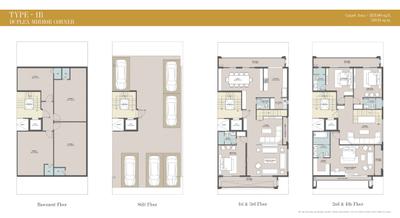 Image of 1555 Sq.ft 3 BHK Builder Floor for sale in Central Park The Orchard, Sector 32, Sohna for Rs. 36000000