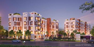 Image of 1161 Sq.ft 3 BHK Apartment / Flat for sale in GLS Sonar Tori Phase II, New Town, Kolkata for Rs. 6269400