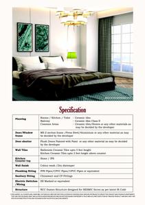 Image of 1045 Sq.ft 2.5 BHK Apartment / Flat for sale in Arttech Maulshree Heights, Sector 84, Faridabad for Rs. 10000000