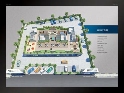 Image of 1200 Sq.ft 2 BHK Apartment / Flat for sale in Kamdhenu Oaklands, Ulwe, Navi Mumbai for Rs. 16000000