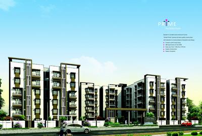 Image of 1140 Sq.ft 2 BHK Apartment / Flat for sale in Vertex Prime, Hyder Nagar, Hyderabad for Rs. 9000000
