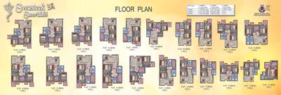 Image of 1051 Sq.ft 3 BHK Apartment / Flat for sale in Swasteek Samriddhi 2, Jalukbari, Guwahati for Rs. 5100000