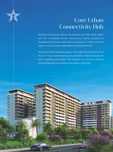 Image of 1800 Sq.ft 3 BHK Apartment / Flat for sale in Stellar Heights, Sanauli, Zirakpur for Rs. 11700000