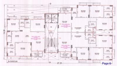Image of 1818 Sq.ft 3 BHK Apartment / Flat for sale in Amber 21 Fyl Fot Maurya, Naranpura, Ahmedabad for Rs. 12500000