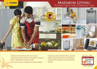 Image of 940 Sq.ft 2 BHK Apartment / Flat for sale in Pranjee Garden City, Badlapur East, Badlapur for Rs. 4500000