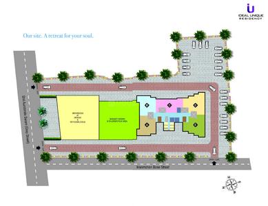 Image of 1750 Sq.ft 3 BHK Apartment / Flat for sale in Ideal Unique Residency, Shyam Bazar, Kolkata for Rs. 25000000