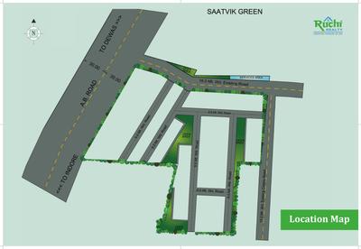 Image of 1510 Sq.ft Residential Plot / Land for sale in RRHL Saatvik Green, Manglia, Indore for Rs. 6795000