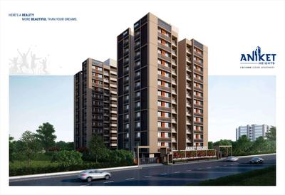 Image of 1665 Sq.ft 3 BHK Apartment / Flat for sale in Aniket Heights, Ognaj, Ahmedabad for Rs. 9151000
