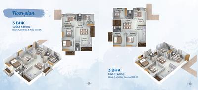 Image of 1006 Sq.ft 2 BHK Apartment / Flat for sale in ISR Udayam, Bommanahalli, Bengaluru for Rs. 6800000