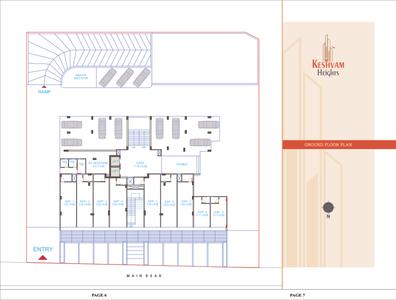Image of 1750 Sq.ft 3 BHK Apartment / Flat for sale in Shree Keshvam Heights, Tragad, Ahmedabad for Rs. 9600000