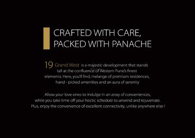 Image of 1287 Sq.ft 3 BHK Apartment / Flat for sale in Ghanwat 19 Grand West Wing A, Thergaon, Pune for Rs. 11500000
