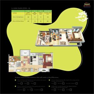 Image of 1600 Sq.ft 4 BHK Apartment / Flat for sale in Apex Multicons Athena, Tathawade, Pune for Rs. 10489500