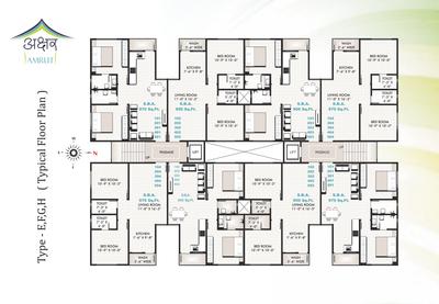 Image of 970 Sq.ft 2 BHK Apartment / Flat for sale in Akshar Amrut, Padra, Vadodara for Rs. 2300000