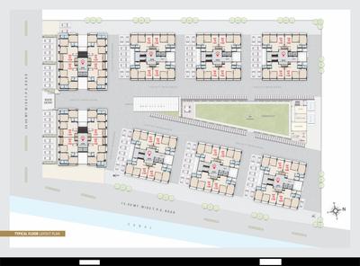 Image of 1260 Sq.ft 2 BHK Apartment / Flat for sale in Sainath Karnavati Apartment 6, Vatva, Ahmedabad for Rs. 3950000