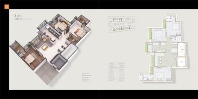 Image of 1410 Sq.ft 3 BHK Apartment / Flat for sale in Orchid Divine, South Bopal, Ahmedabad for Rs. 7100000