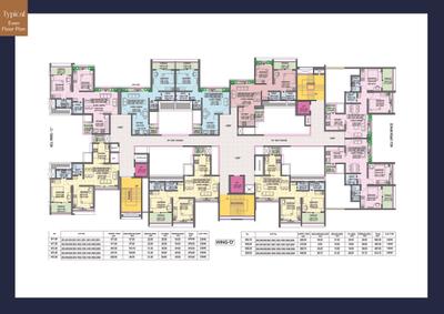 Image of 530 Sq.ft 1 BHK Apartment / Flat for sale in Somani Towers, Punawale, Pune for Rs. 5000000