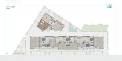 Image of 968 Sq.ft 1 RK Apartment / Flat for sale in Empire Skypark, Sola, Ahmedabad for Rs. 6500000