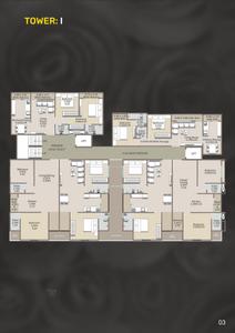 Image of 596 Sq.ft 2 BHK Apartment / Flat for sale in Mangalam Pushpam Heights 2, Tarsali, Vadodara for Rs. 2500000