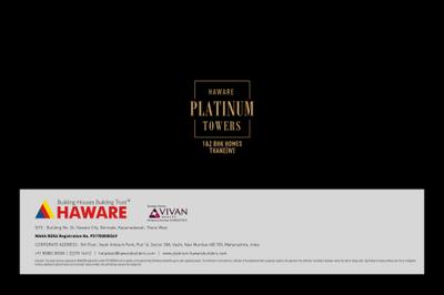 Image of 550 Sq.ft 1 BHK Apartment / Flat for sale in Haware Platinum Tower, Kasarvadavali, Thane for Rs. 5700000