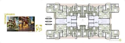 Image of 675 Sq.ft 1 BHK Apartment / Flat for sale in CR Primo, Bhandup West, Mumbai for Rs. 11000000
