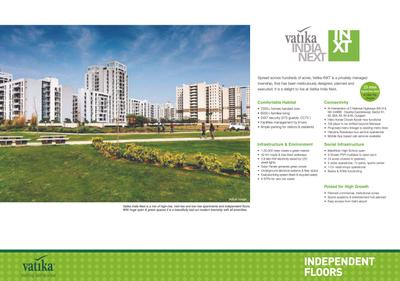 Image of 2100 Sq.ft 3 BHK Builder Floor for sale in Vatika Independent Floors, Sector 82, Gurgaon for Rs. 27000000