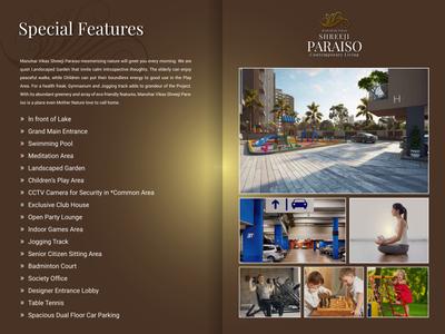 Image of 735 Sq.ft 1 BHK Apartment / Flat for sale in Manohar Vikas Shreeji Paraiso Phase 2, Badlapur East, Badlapur for Rs. 3500000