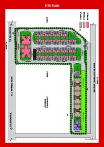 Image of 1080 Sq.ft 2 BHK Apartment / Flat for sale in SRS Pearl, Alapur, Palwal for Rs. 3000000