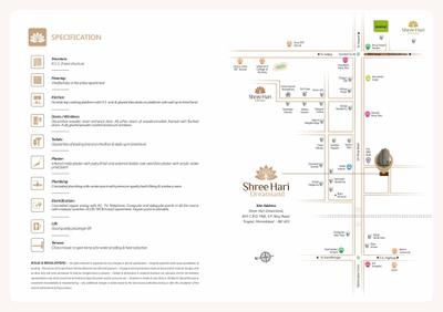 Image of 2500 Sq.ft 3 BHK Apartment / Flat for sale in Shree Hari Dreamland, Tragad, Ahmedabad for Rs. 9000000