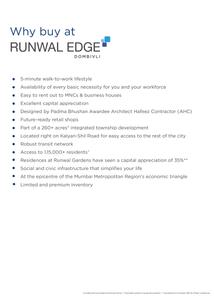 Runwal Edge Brochure 5
