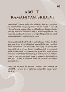Ramaniyam Sridevi Brochure 7