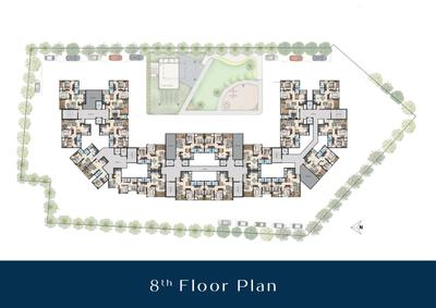 Image of 1685 Sq.ft 4 BHK Apartment / Flat for sale in 24 Sunshine Towers, Spine Road, Pune for Rs. 11800000