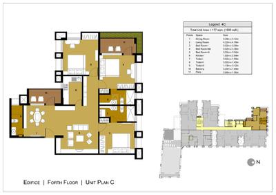 Image of 767 Sq.ft 2 BHK Apartment / Flat for sale in Ecoprime Edifice, Sarada Pally, Kolkata for Rs. 4200000