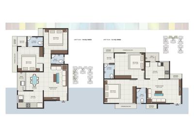 Image of 1089 Sq.ft 2 BHK Apartment / Flat for sale in Siddharth Status, Vavol, Gandhinagar for Rs. 4500000