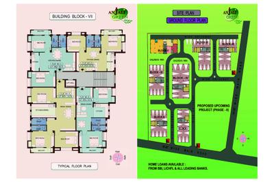 Image of 1350 Sq.ft 3 BHK Apartment / Flat for sale in Chakraborty Anjali Green, Rajarhat, Kolkata for Rs. 7000000