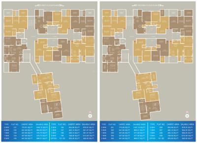 Image of 1047 Sq.ft 2 BHK Apartment / Flat for sale in Amogh Maithili Empire, Kiwale, Pune for Rs. 4800000