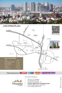 Image of 1750 Sq.ft 3 BHK Apartment / Flat for sale in Vinayakas Serene Meadows, Narsingi, Hyderabad for Rs. 12600000