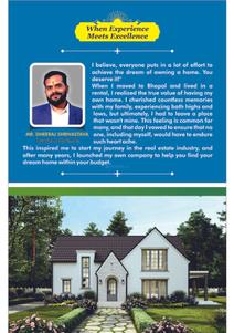 Image of 2000 Sq.ft 3 BHK Duplex for sale in Kanha Piece Of Gold, Katara Hills, Bhopal for Rs. 8200000