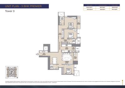 Image of 780 Sq.ft 2 BHK Apartment / Flat for sale in L And T Realty Vayam Tower 4, Thane West, Thane for Rs. 19000000