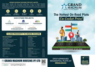 Image of 2400 Sq.ft Residential Plot / Land for sale in Grand Square, Oragadam Sriperambattur, Chennai for Rs. 5757600