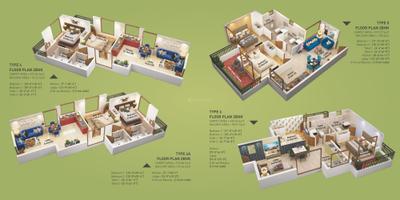 Image of 750 Sq.ft 3 BHK Apartment / Flat for sale in Breez Global Heights 89, Sector 89, Gurgaon for Rs. 7500000