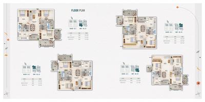 Image of 2104 Sq.ft 3 BHK Apartment / Flat for sale in Sharda Green, Bariatu, Ranchi for Rs. 10500000