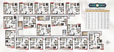Image of 1071 Sq.ft 2 BHK Apartment / Flat for sale in SVS Mythri Sunshine, Anagalapura, Bengaluru for Rs. 8500000