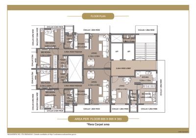 Image of 586 Sq.ft 1 BHK Apartment / Flat for sale in Sham Sadan, Goregaon East, Mumbai for Rs. 17500000