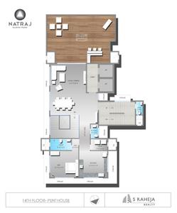 Image of 5400 Sq.ft 8 BHK Apartment / Flat for sale in S Raheja Natraj, Khar West, Mumbai for Rs. 340000000