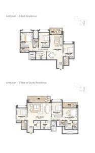 Image of 3000 Sq.ft 4 BHK Apartment / Flat for sale in Lodha Azur, Hulimavu, Bengaluru for Rs. 36800000