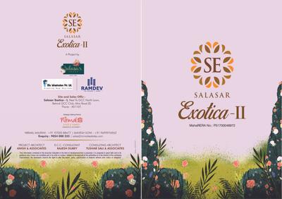 Image of 550 Sq.ft 1 BHK Apartment / Flat for sale in Salasar Exotica II, Mira Road East, Mira Bhayandar for Rs. 8000000