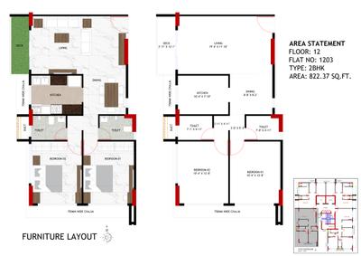 Image of 1200 Sq.ft 3 BHK Apartment / Flat for sale in Vikas Apartments CHSL, Mulund West, Mumbai for Rs. 20000000