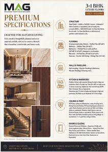 Image of 1620 Sq.ft 3 BHK Builder Floor for sale in MAG Floors, Kadarpur, Gurgaon for Rs. 24500000